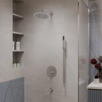 Душевой комплект встраиваемый, трехрежимный VSFW-1VL3CH  хром  Vincea