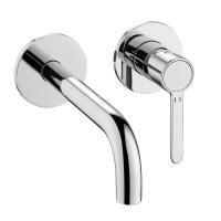 Смеситель для раковины встраиваемый однорычажный без донного клапана ECO-DI-01 Хром   Cezares