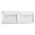 Раковина керамическая с двумя чашами MOLVENO 46 120х46,5х13 Bianco CZR-MIL-120-2-LVB CEZARES